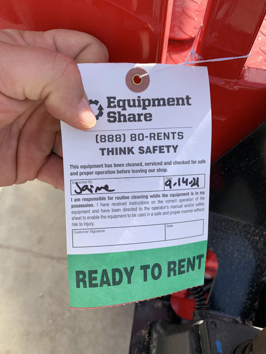 2021 Lgmg AS1932E Electric Drive, Solid Non Marking Tires, Dual Beacons