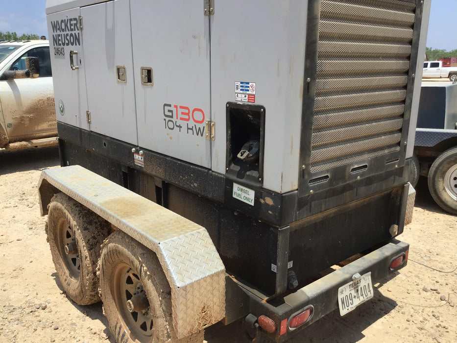 2019 WACKER NEUSON G130