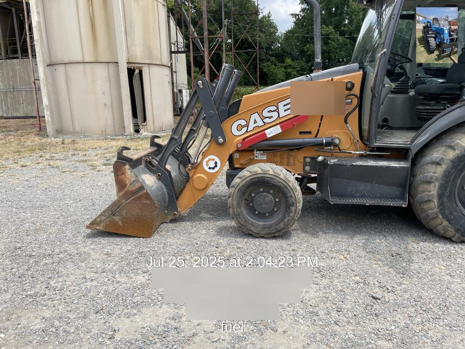 2020 Case 580N EP - Extendable Backhoe Cab/Heat/Air, 4WD, Extendable Stick, Pilot Controls, 2 Way Hydraulics, Ride Control, TAG Manual QC