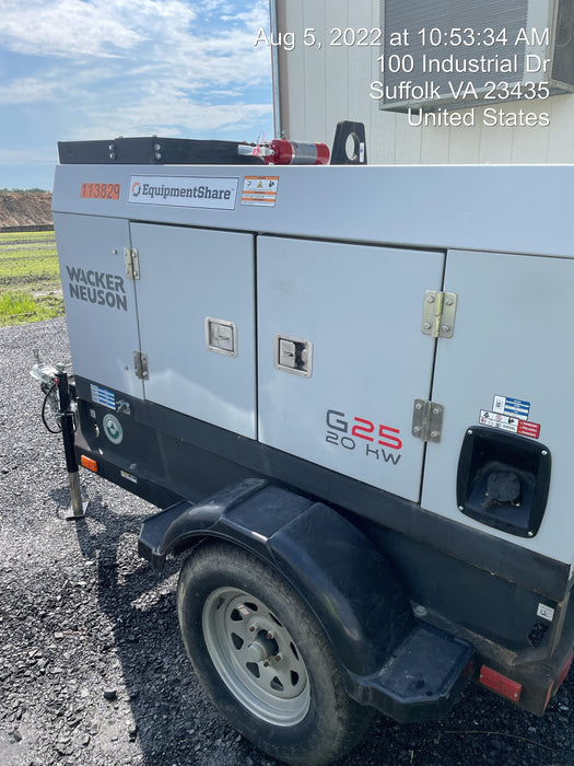 2020 WACKER NEUSON G25