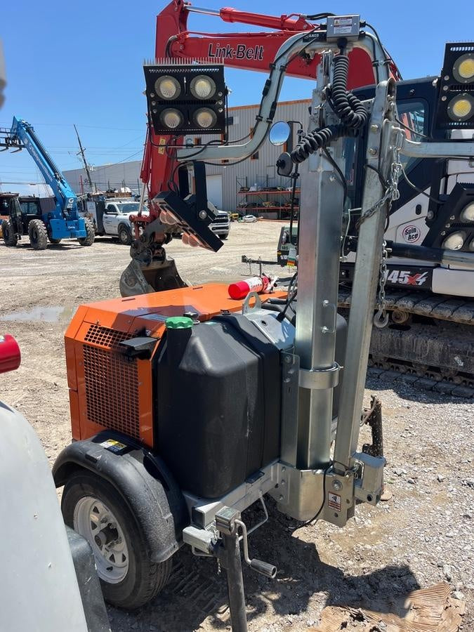 2023 Wanco WLTT-4MM4K Diesel, Deep Sea Controller, Shore Power Plug, Auto Start, (4) 350W LED Floodlights, 4kW Generator, 60 Gal Fuel Tank, 2" Ball, T3