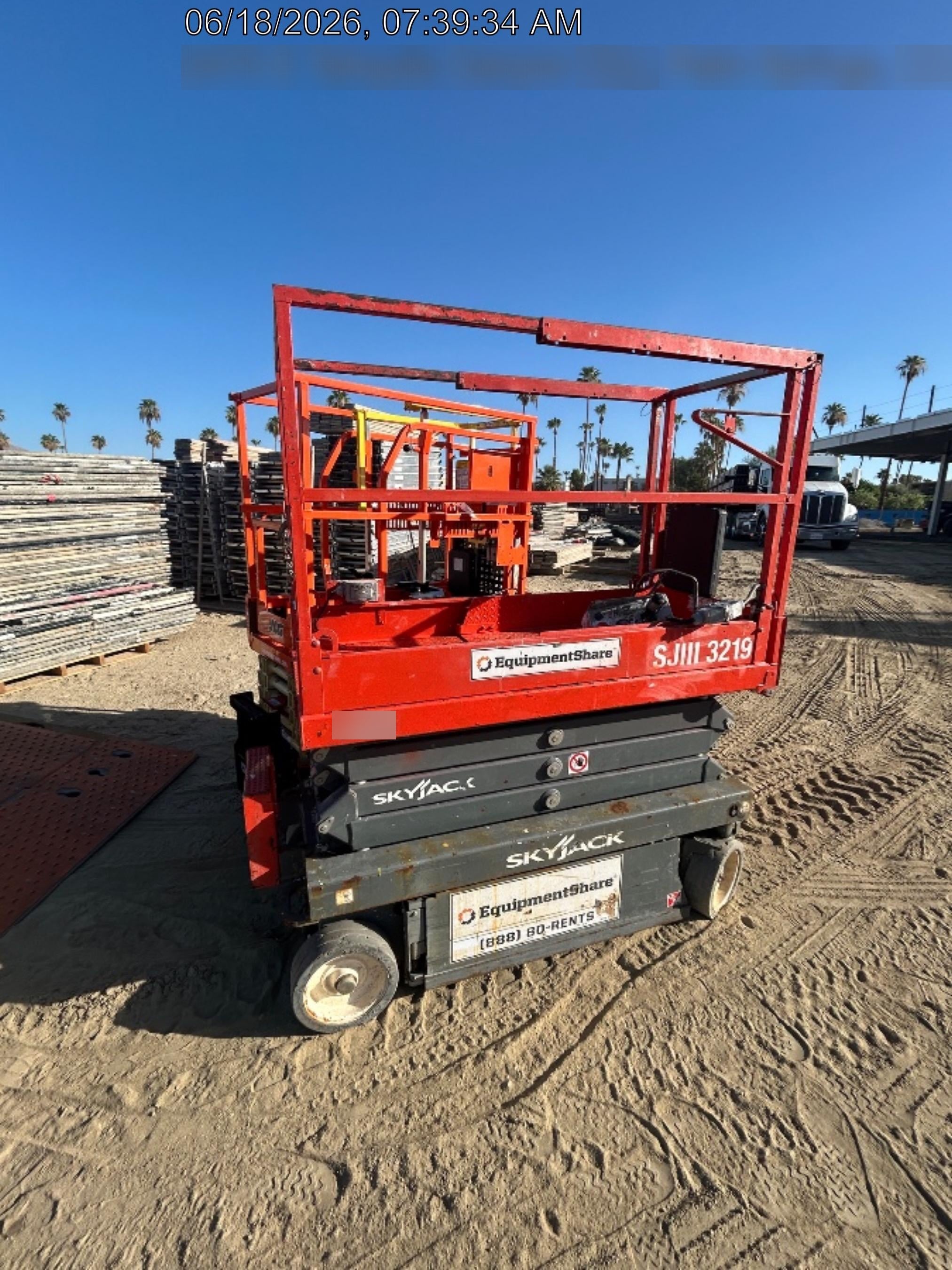 2019 Skyjack SJIII-3219 Standard w/Trojan Batteries
