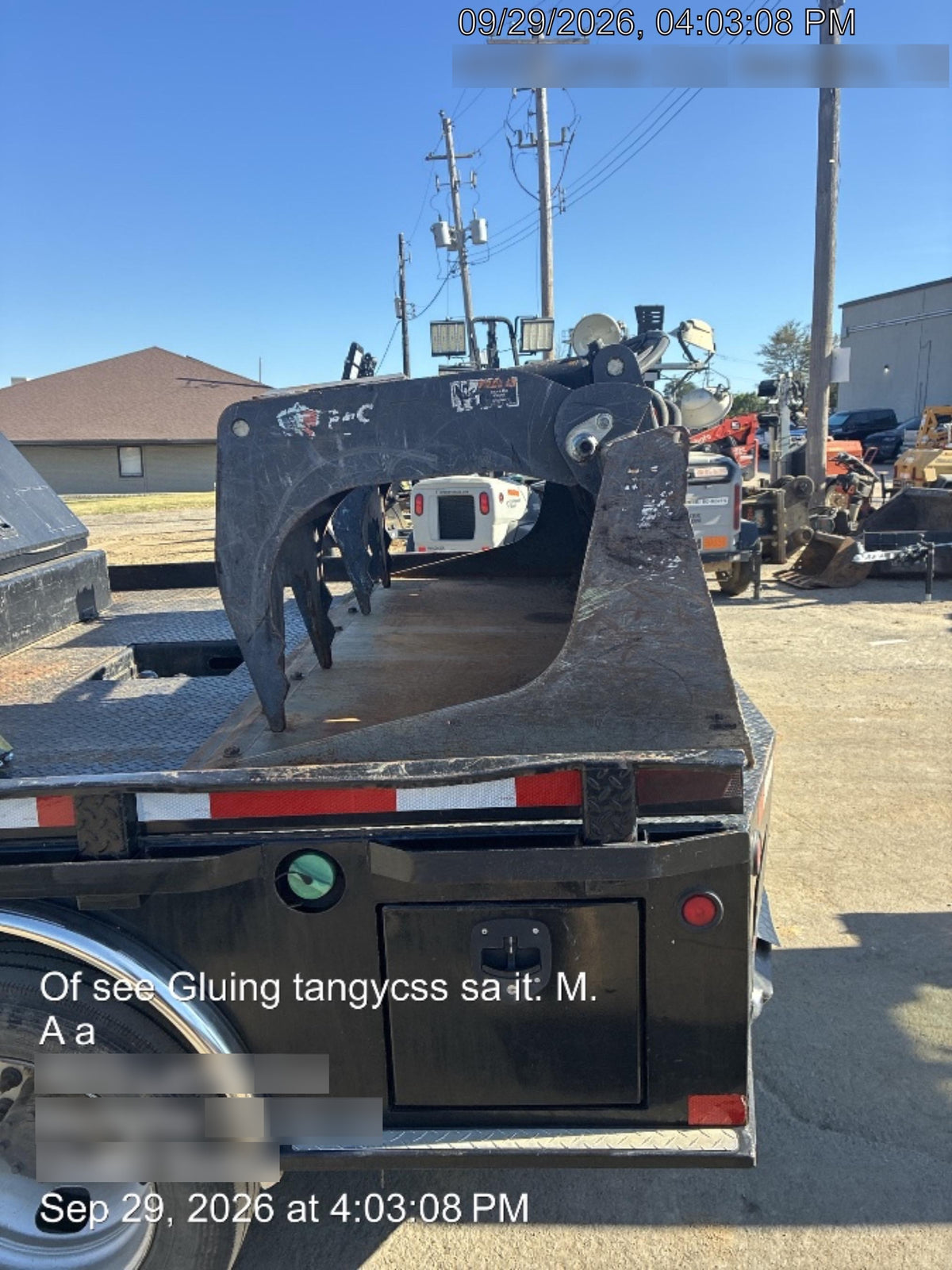 2019 PALADIN 76" Scrap Grapple Bucket - Paladin