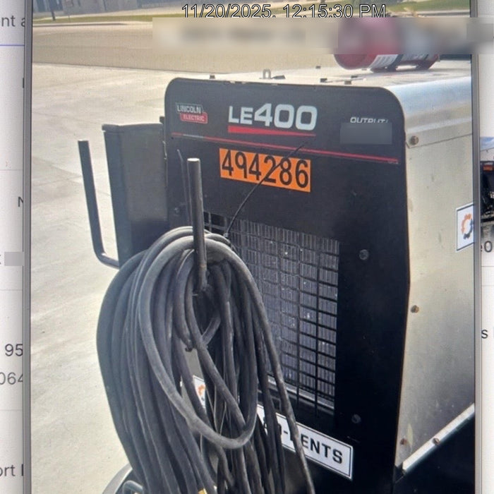 2025 LINCOLN ELECTRIC LE400