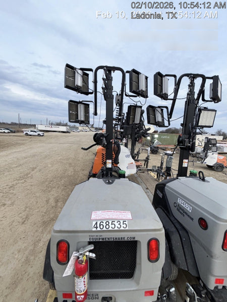 2024 Wacker Neuson LTT4 Diesel, Kohler KDW702, Deep Sea Controller, Auto Start, LED 320W, Bypass Outlet, T3