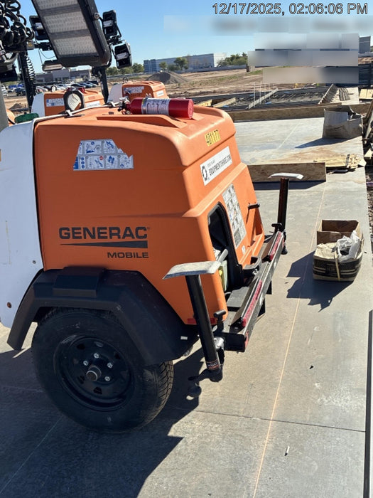 2024 Generac MLT2 Diesel, Flex Switch 120V Input, Powerzone Controller, 
(4) 320W LED Lights, 4kW Generator, 39.9 Gal Fuel Tank, 2" Ball, T3