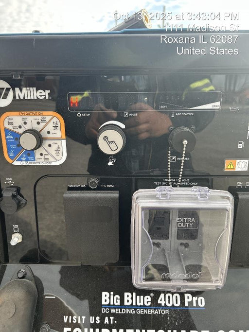 2025 MILLER ELECTRIC BIG BLUE 400