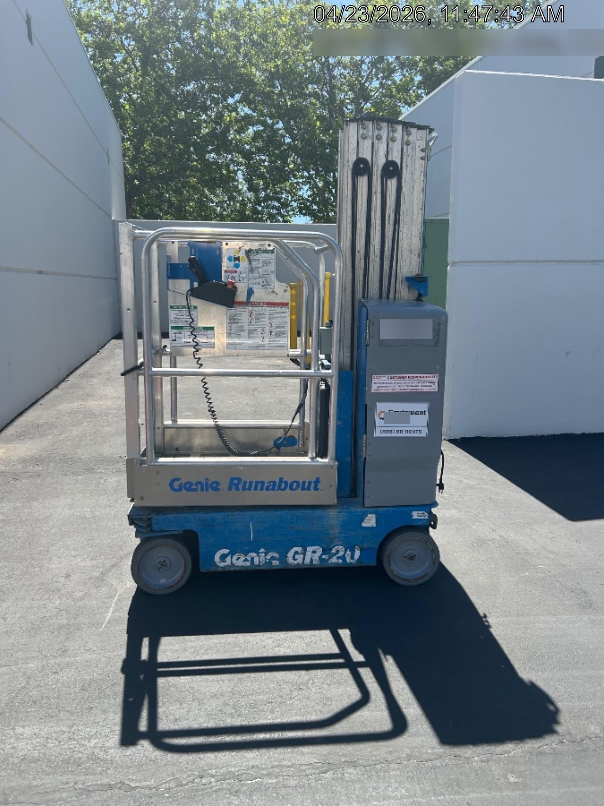 2018 GENIE GR-20