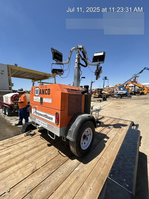 2024 Wanco WLTT-4MM4K Diesel, Deep Sea Controller, Shore Power Plug, Auto Start, (4) 350W LED Floodlights, 4kW Generator, 60 Gal Fuel Tank, 2" Ball, T3