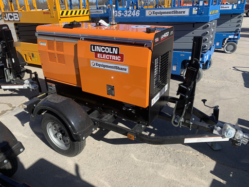 2022 Lincoln Electric LE400 Kubota V1505, Trlr, Cable Rack, Light Kit, ES Decals, T3