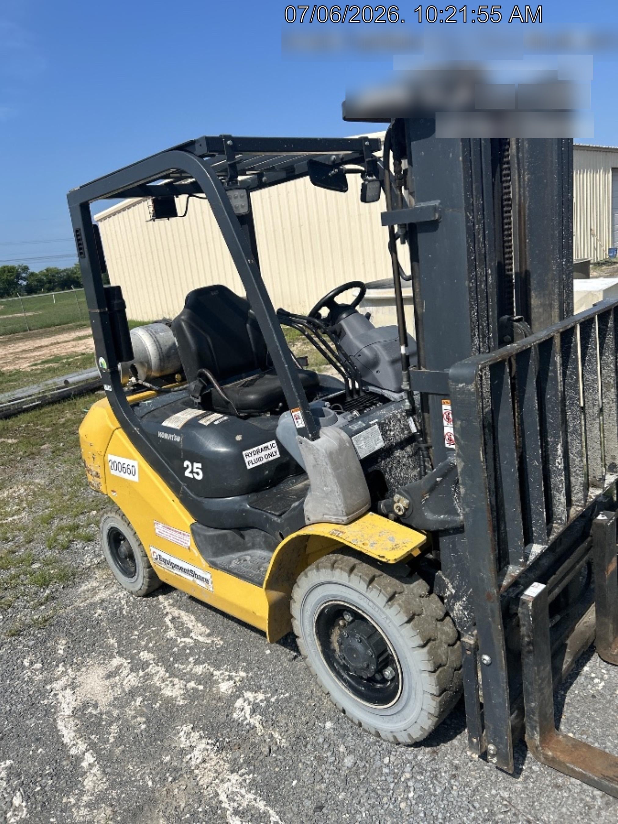2022 KOMATSU FG25T-16