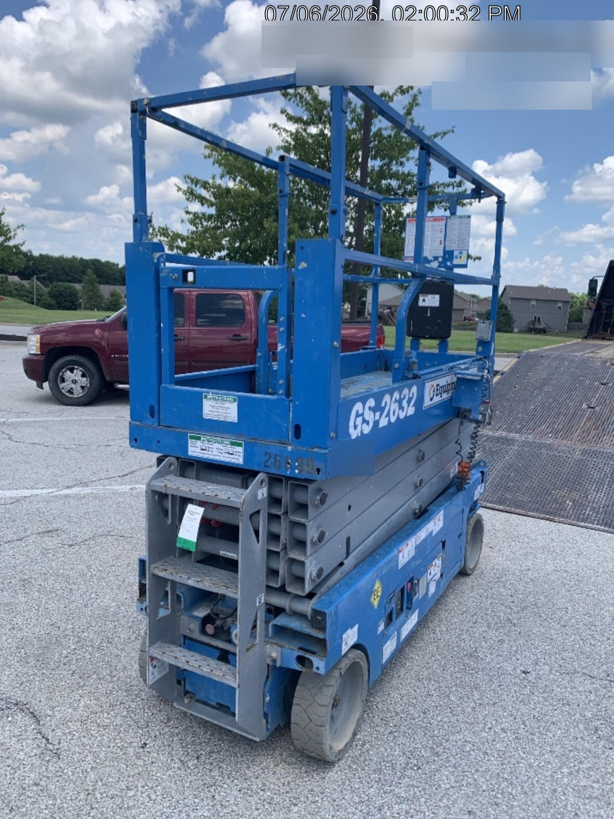 2019 Genie GS-2632 Folding Rails, Swing Gate, EE Rated
