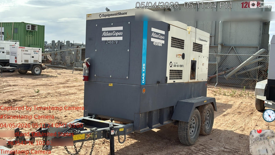 2022 ATLAS COPCO QAS 125