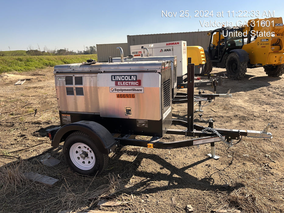 2024 Lincoln Electric LE400 Kubota V1505, Trlr, Cable Rack, Light Kit, ES Decals, T3