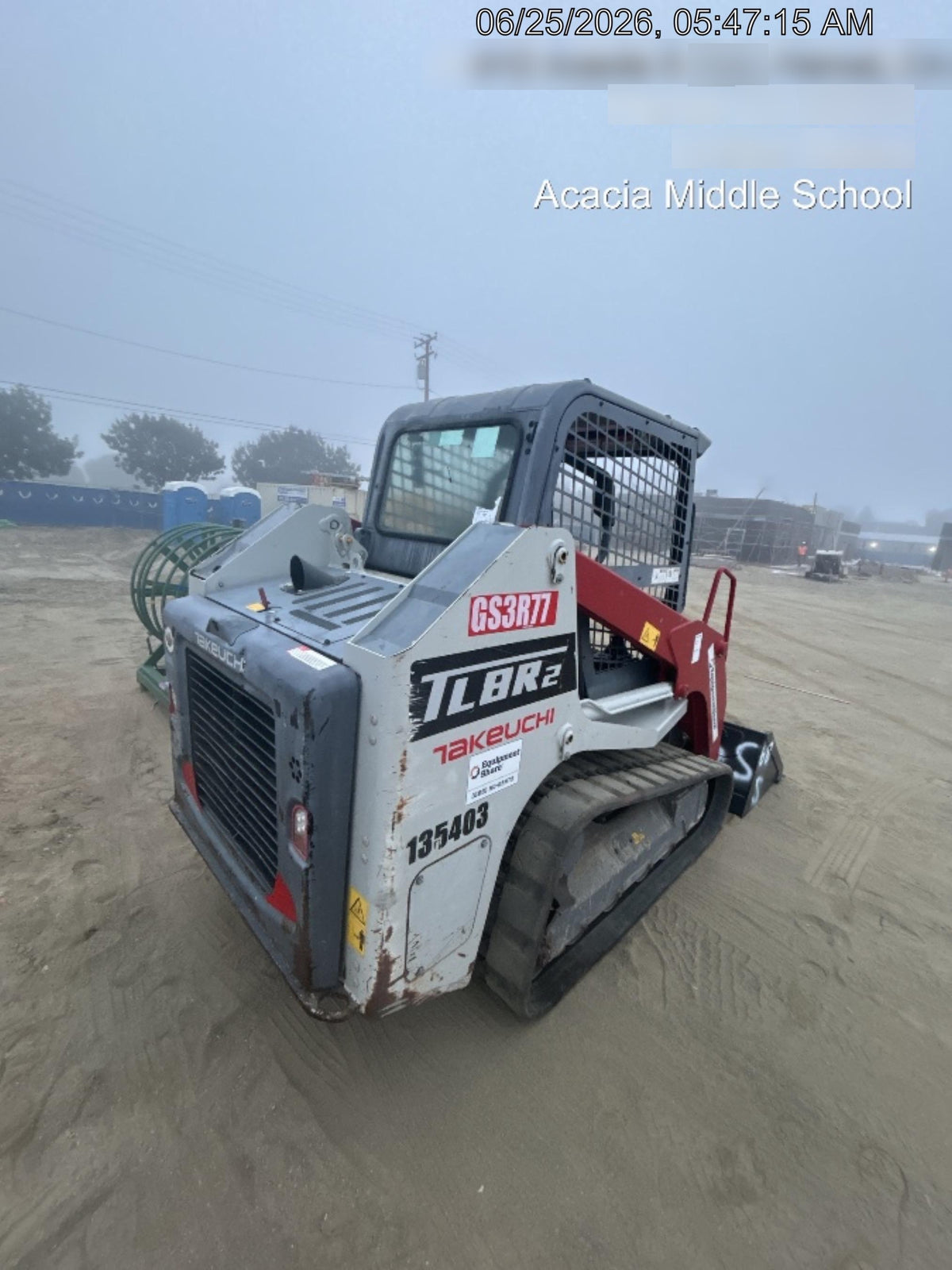 2021 TAKEUCHI TL8R2-R