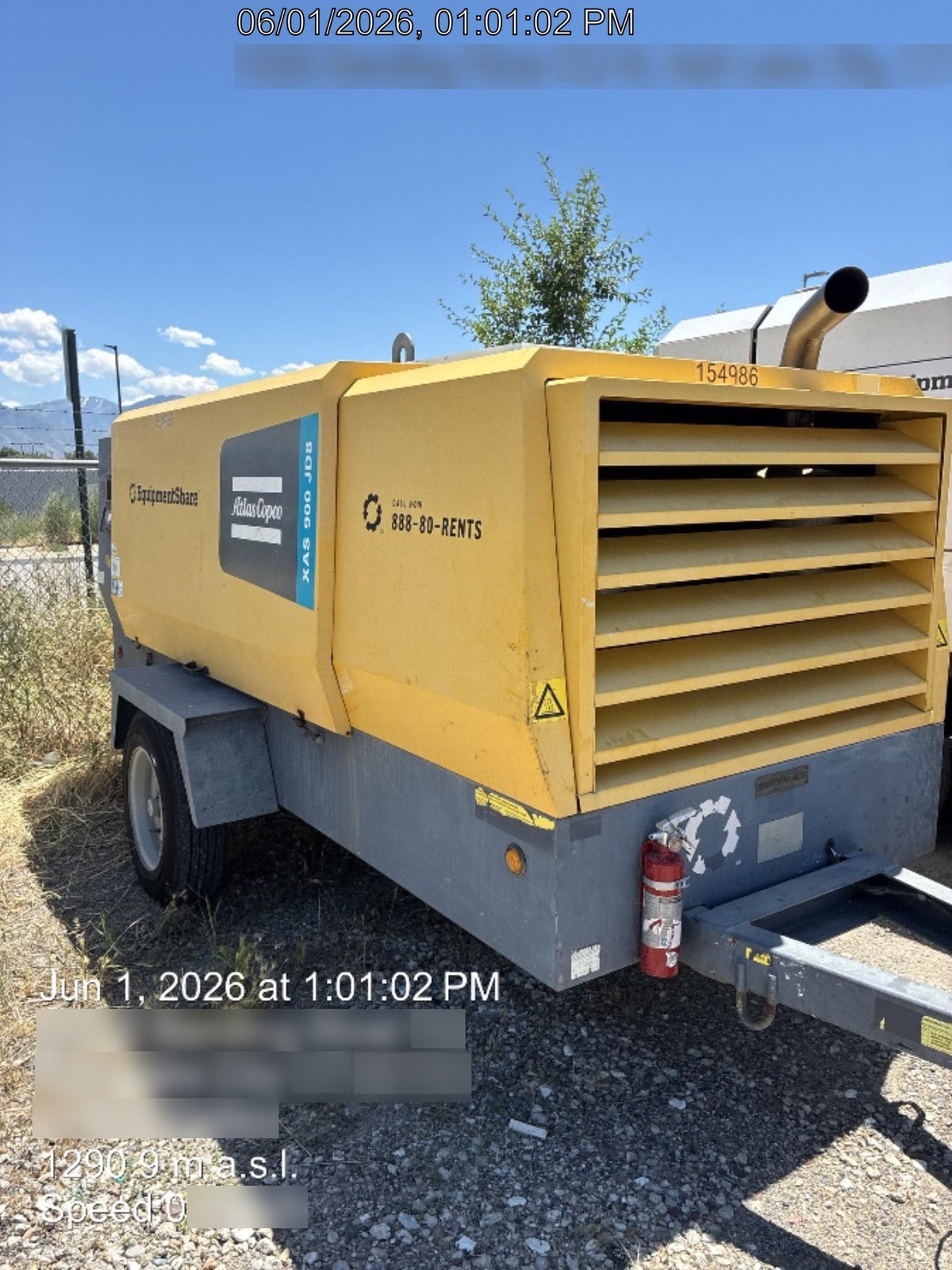 2021 ATLAS COPCO XAS 900