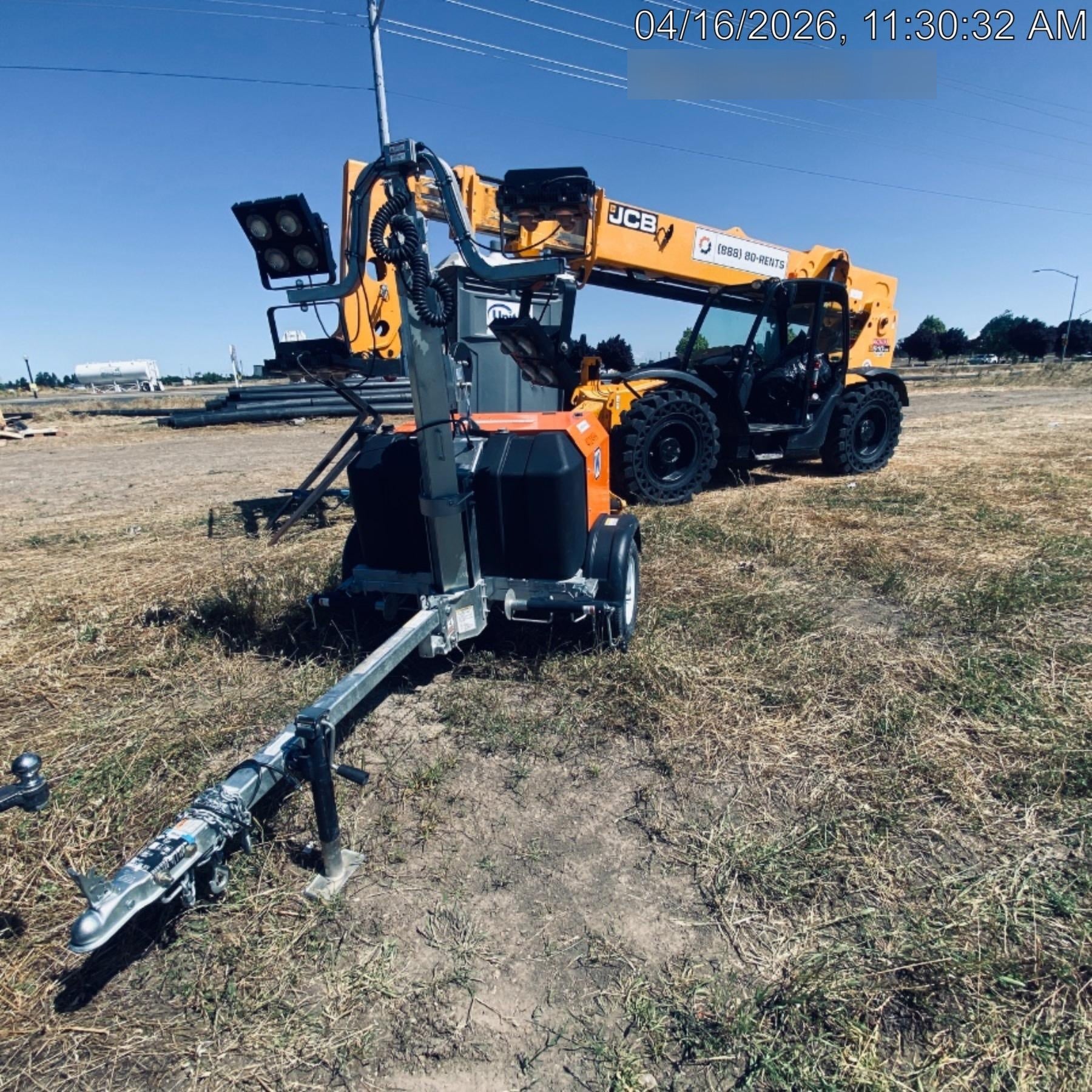2024 Wanco WLTT-4MM4K Diesel, Deep Sea Controller, Shore Power Plug, Auto Start, (4) 350W LED Floodlights, 4kW Generator, 60 Gal Fuel Tank, 2" Ball, T3