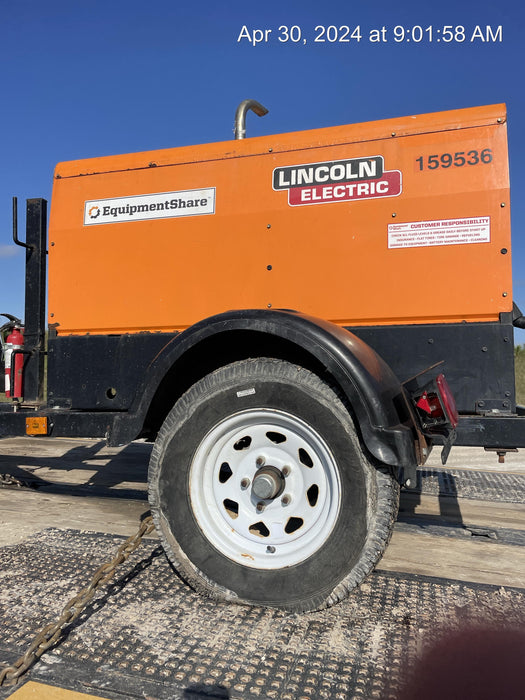 2021 Lincoln Electric Vantage 322 Vantage 322 Ready Pak 3 w/ Decals, ORANGE (includes trailer, cable rack, fender light kit) NO Telematics