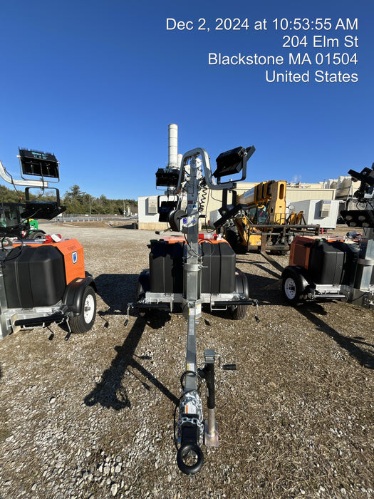 2024 Wanco WLTT-4MM4K Diesel, Deep Sea Controller, Shore Power Plug, Auto Start, (4) 350W LED Floodlights, 4kW Generator, 60 Gal Fuel Tank, 2" Ball, T3