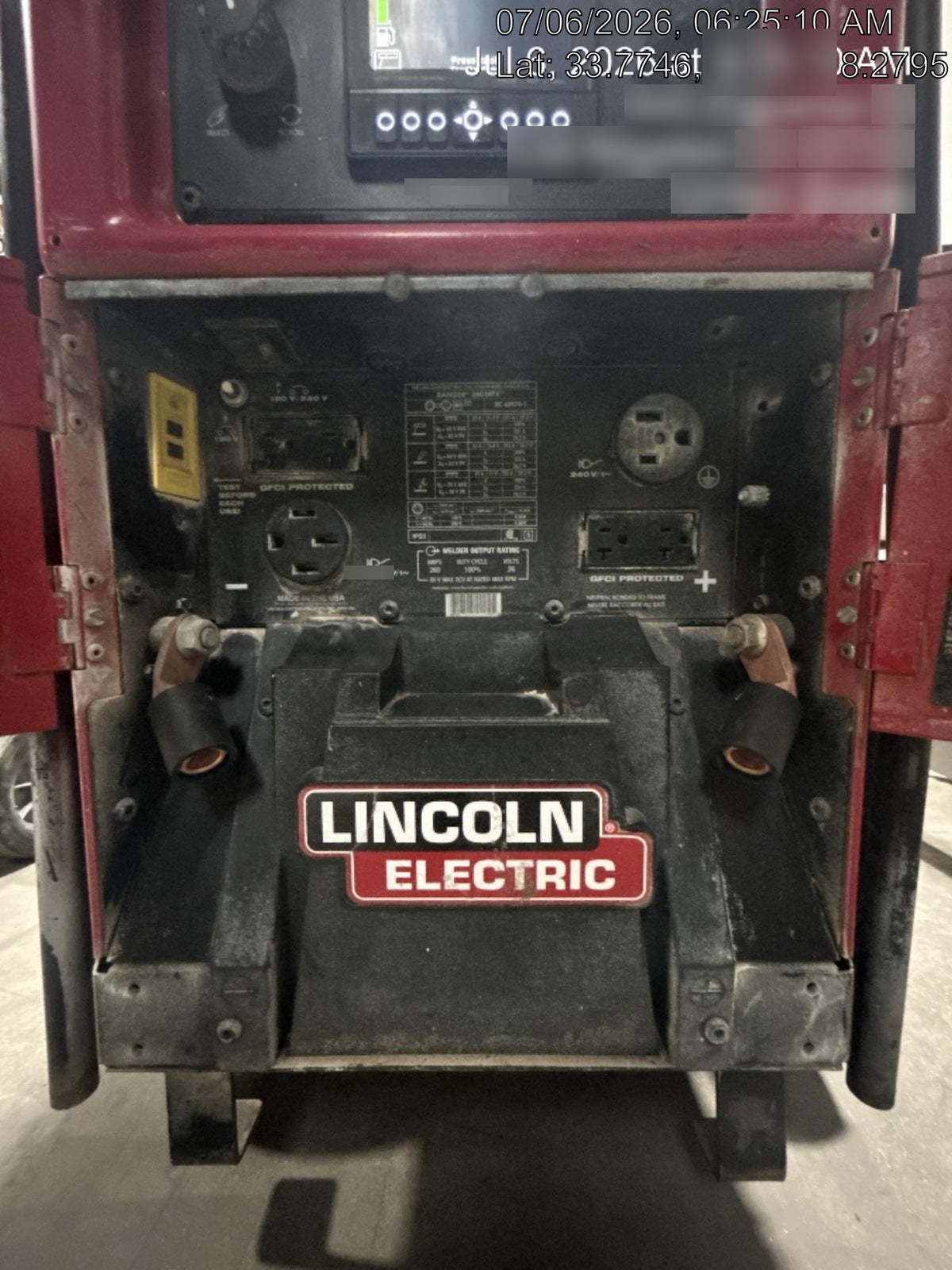 2025 LINCOLN ELECTRIC Ranger 260MPX