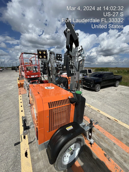 2023 Wanco WLTT-4MM4K Diesel, Deep Sea Controller, Shore Power Plug, Auto Start, (4) 350W LED Floodlights, 4kW Generator, 60 Gal Fuel Tank, 2" Ball, T3