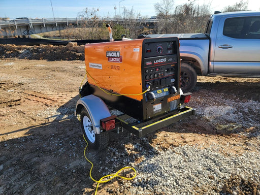 2022 Lincoln Electric LE400 Kubota V1505, Trlr, Cable Rack, Light Kit, ES Decals, T3