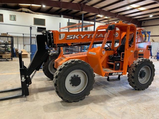 2019 Skytrak 6036 Canopy, Solid Tires, LED Work Lights, Beacon 50" Carriage, 48" Pallet Forks