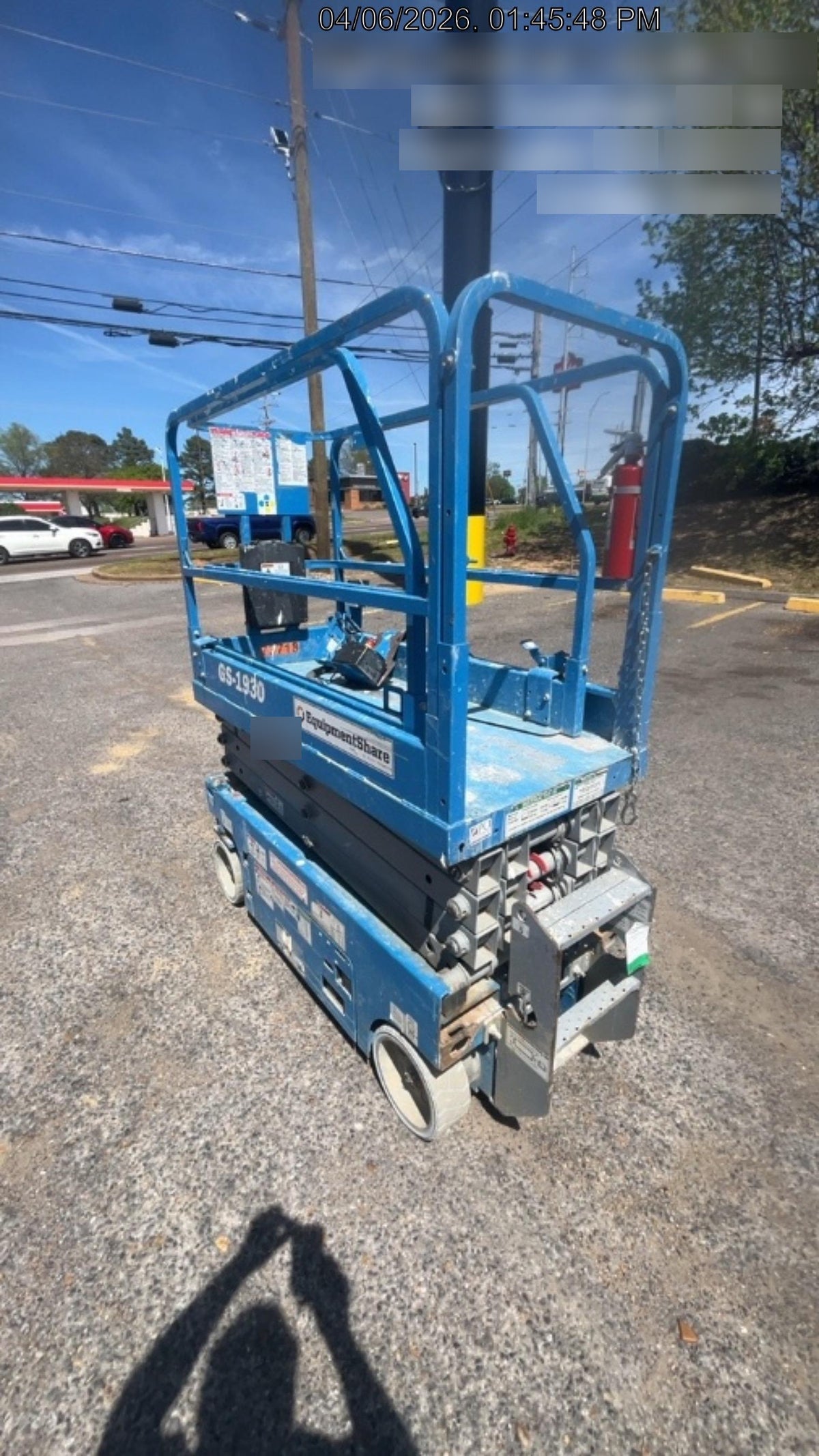2020 Genie GS-1930 Fixed rails with chain entry gate - Pre A92.20