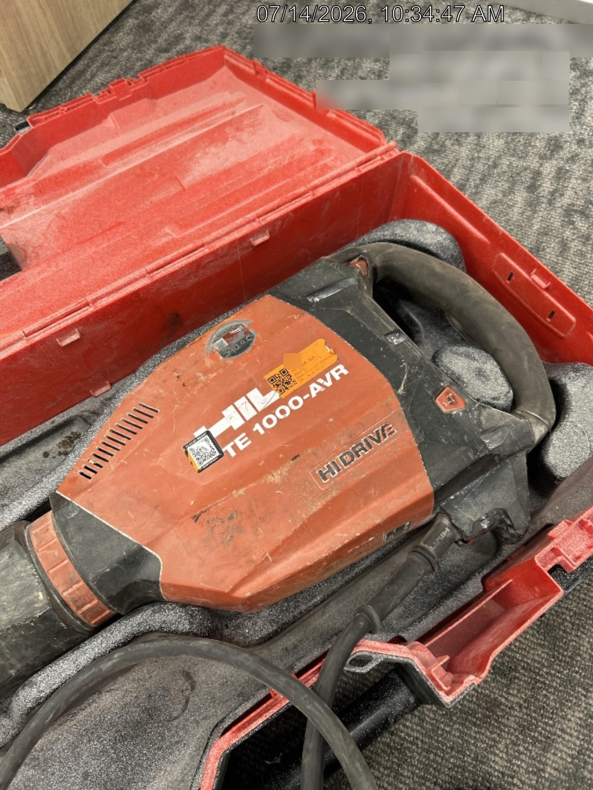 2024 HILTI TE 1000-AVR