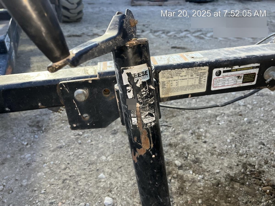 2022 Allmand NLV3GR (4) LED Light Fixture 350W, 23' Vertical Mast, 3kW Prime, Towable, Deep Sea L401, Leveling Jacks, Yanmar T4F 5.8hp