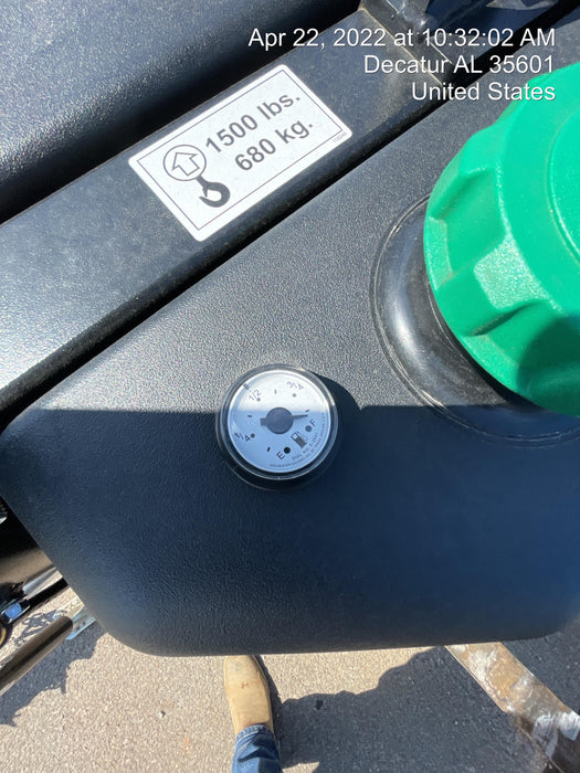 2022 Allmand NLV3GR (4) LED Light Fixture 350W, 23' Vertical Mast, 3kW Prime, Towable, Deep Sea L401, Leveling Jacks, Yanmar T4F 5.8hp