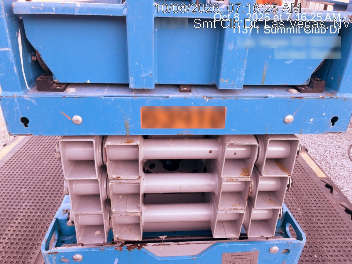 2020 Genie GS-1930 Solid Non Marking Tires, Beacon, Folding rails with half height swing gate