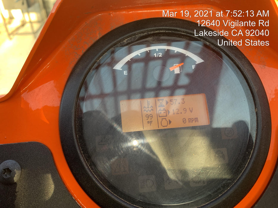 2020 Skytrak 8042 74 Hp, FF Tires, Work Lights, Beacon, Aux Hydraulics, Back up Alarm, Lifting Eye, ES Decals