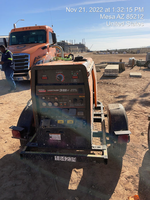 2021 Lincoln Electric Vantage 322 VANTAGE 322 READY-PAK 3