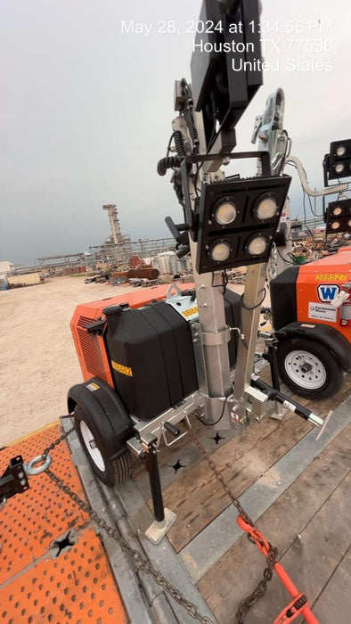 2024 Wanco WLTT-4MM4K Diesel, Deep Sea Controller, Shore Power Plug, Auto Start, (4) 350W LED Floodlights, 4kW Generator, 60 Gal Fuel Tank, 2" Ball, T3