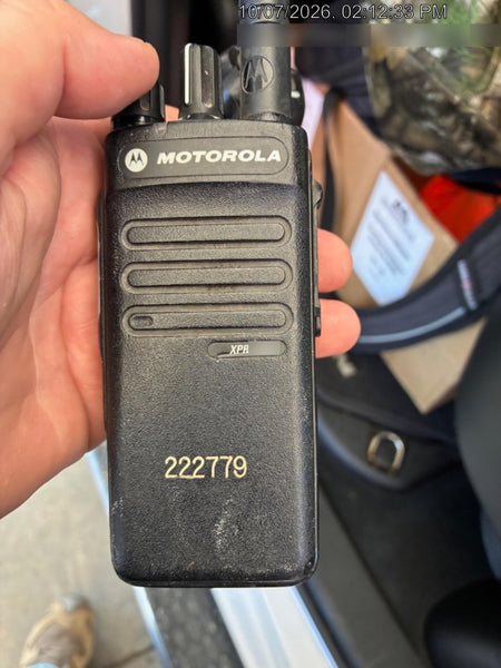 2022 MOTOROLA XPR3300E
