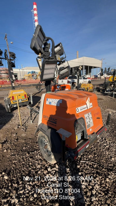 2023 Generac MLT2 Diesel, Flex Switch 120V Input, Powerzone Controller, 
(4) 320W LED Lights, 4kW Generator, 39.9 Gal Fuel Tank, 2" Ball, T3