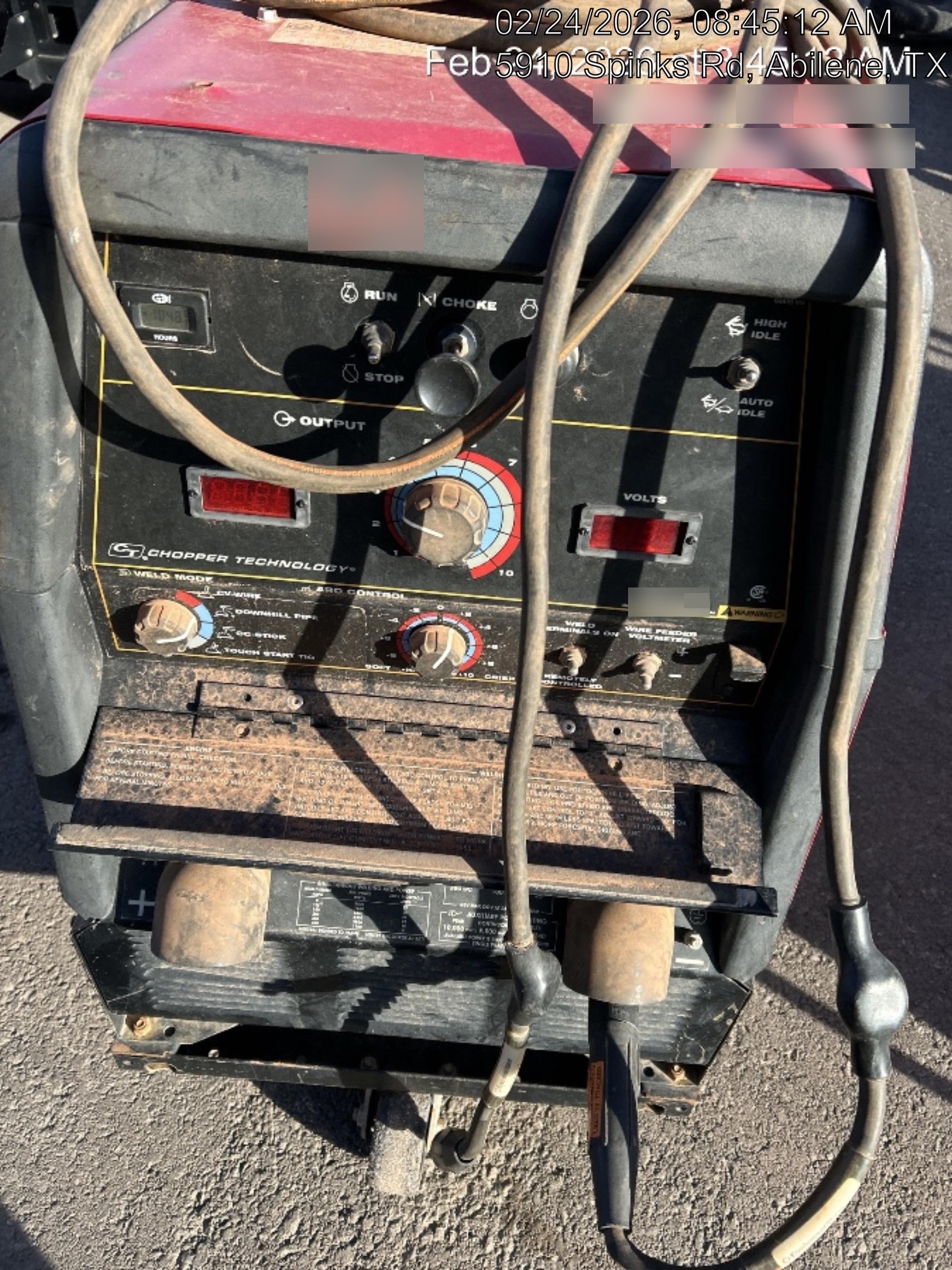 2020 Lincoln Electric Ranger 305 LPG Kohler Engine, One-Pak