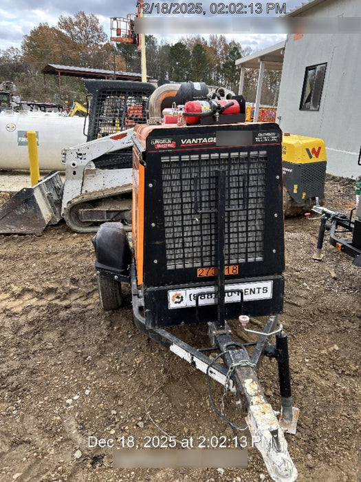 2022 Lincoln Electric Vantage 549X Crosslink Technology, Trailer Mounted, ES Decals, T3