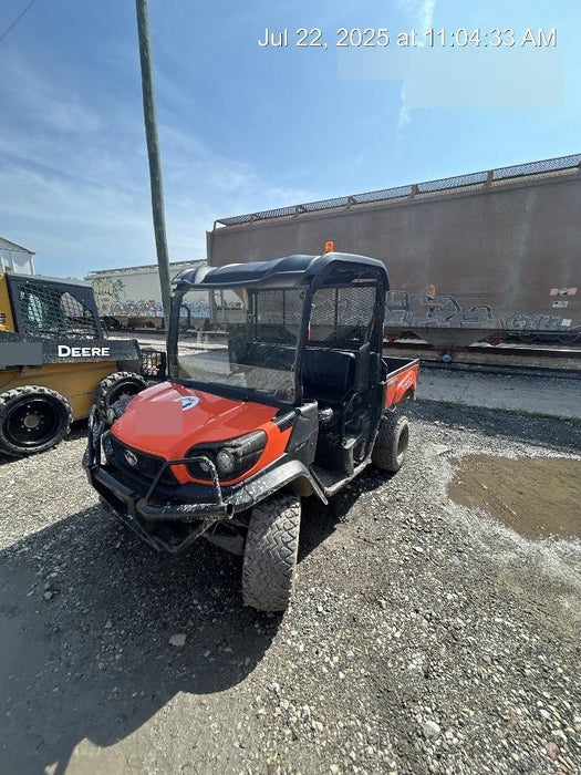 2019 Kubota RTV-XG850WL-H 4wd Utility Cart, Gas, 2 Seat, LED Strobe, Windshield Tempered Glass, Plastic Canopy, Wire Harness Kit, Backup Alarm