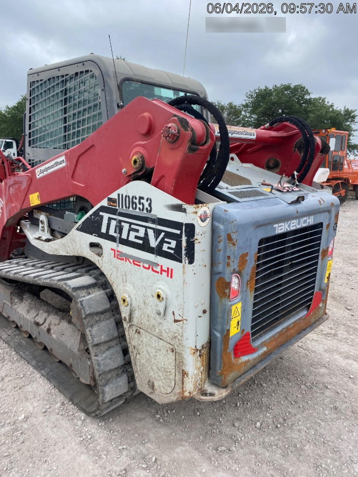 2020 Takeuchi TL12V2-CR Cab, Rubber Track