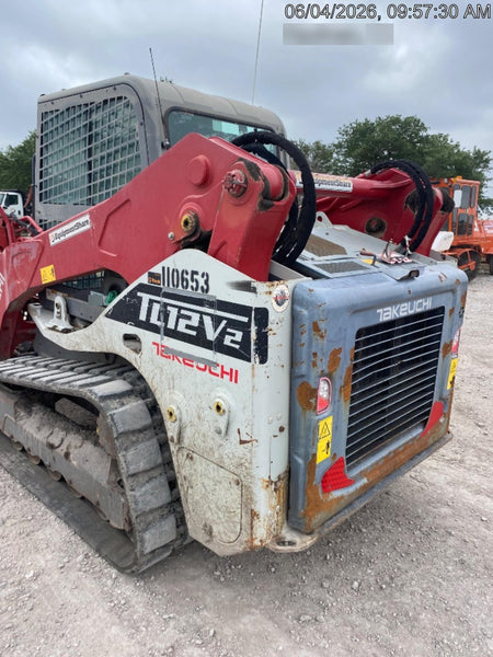 2020 Takeuchi TL12V2-CR Cab, Rubber Track