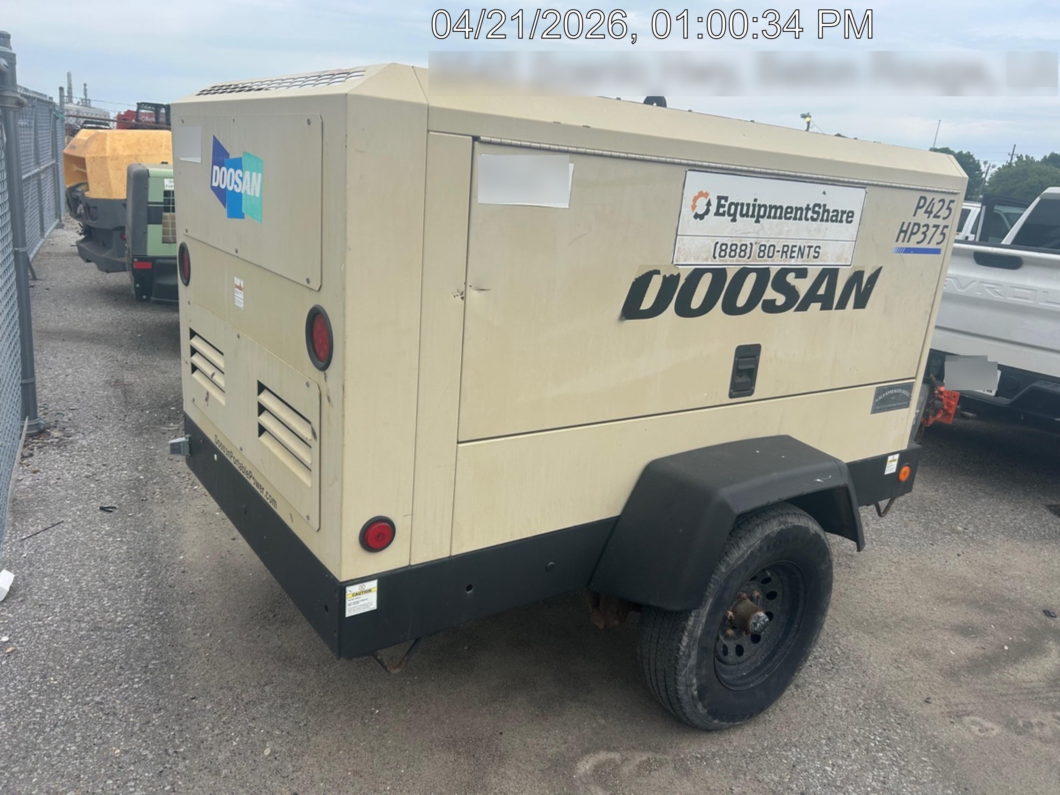 2019 DOOSAN P425/HP375WCU-T4F