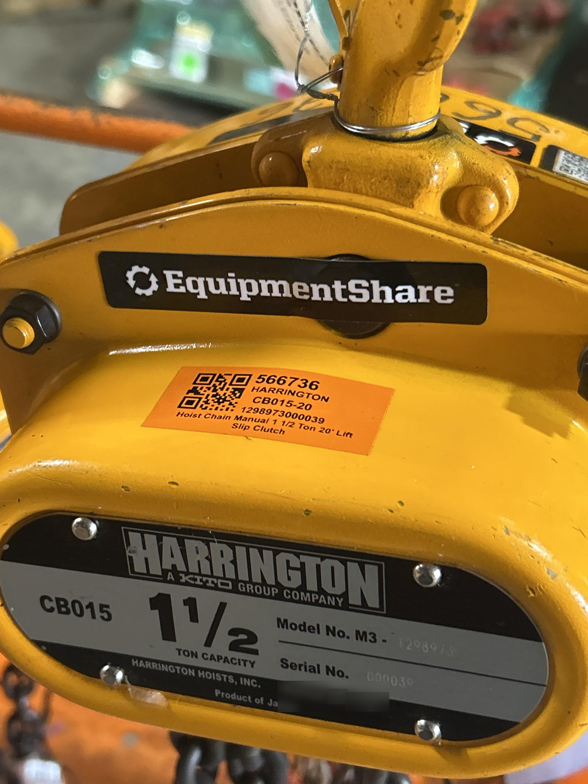 2025 HARRINGTON CB015-20