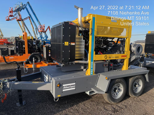 2022 ATLAS COPCO PAC H108 JD