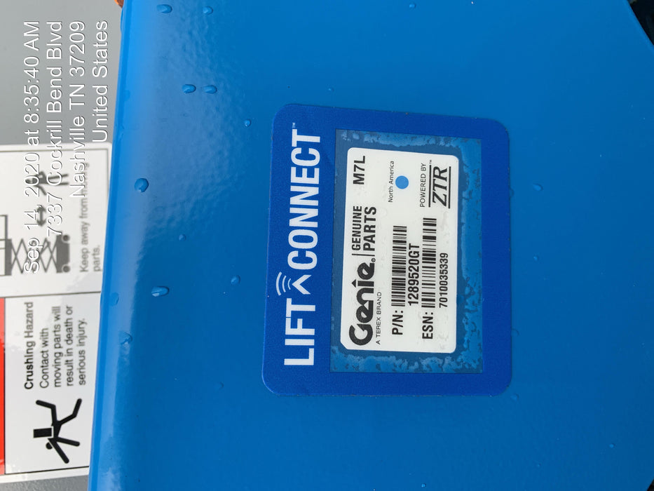 2020 Genie GS-1930 Solid Non Marking Tires, Beacon, Folding rails with half height swing gate