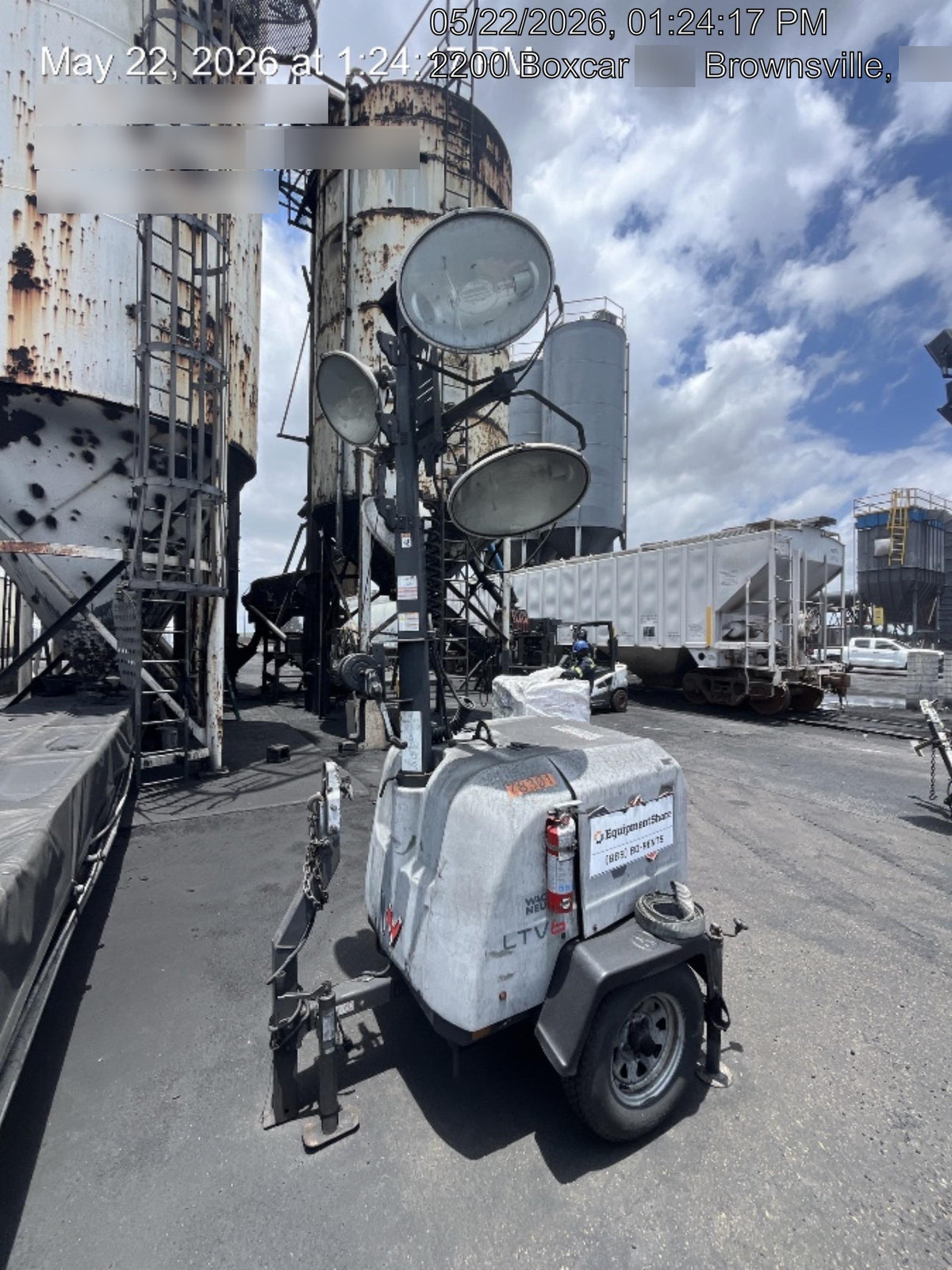 2020 Wacker Neuson LTV6L Standard Metal Halide Light Tower