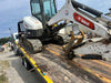 2022 Bobcat E50 Cab/Heat/Air, Rubber Tracks, Manual QC, Hydraulic Thumb