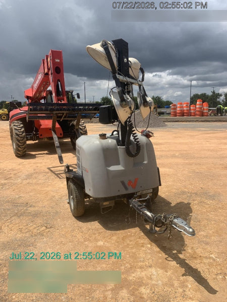 Wacker Neuson LTV6K-MH Power mast, 1100W MH, Fuel Sensors, Wiring Harness