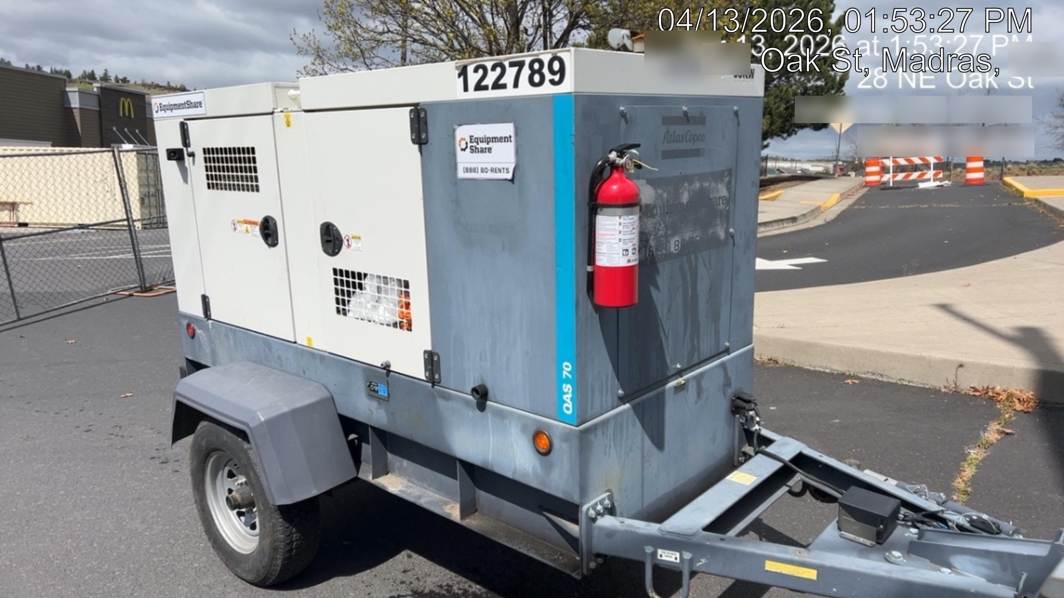 2020 ATLAS COPCO QAS 70